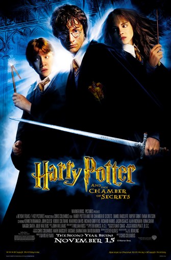 Movie cover for Harry Potter and the Chamber of Secrets