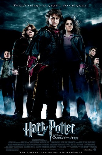 Movie cover for Harry Potter and the Goblet of Fire