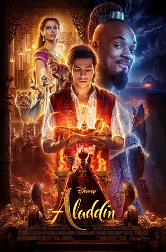 Poster image from the film, "Aladdin"