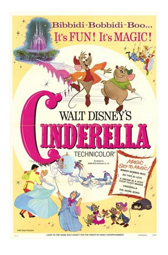 Image of "Cinderella" animated movie cover
