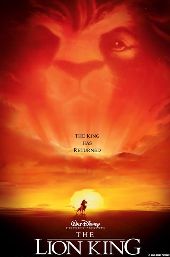 Image of "Lion King" animated movie cover