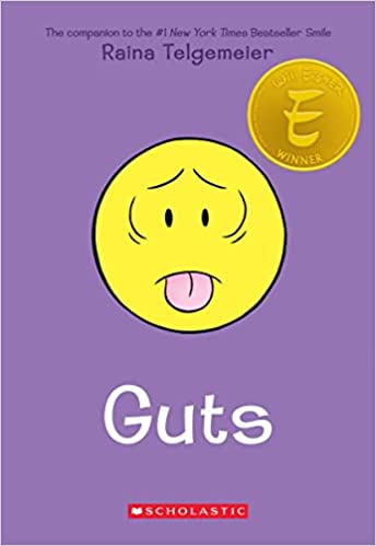 cover of the book Guts by Raina Telgemeier. 
