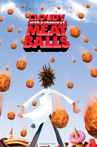 Cloudy With a Chance of Meatballs movie poster