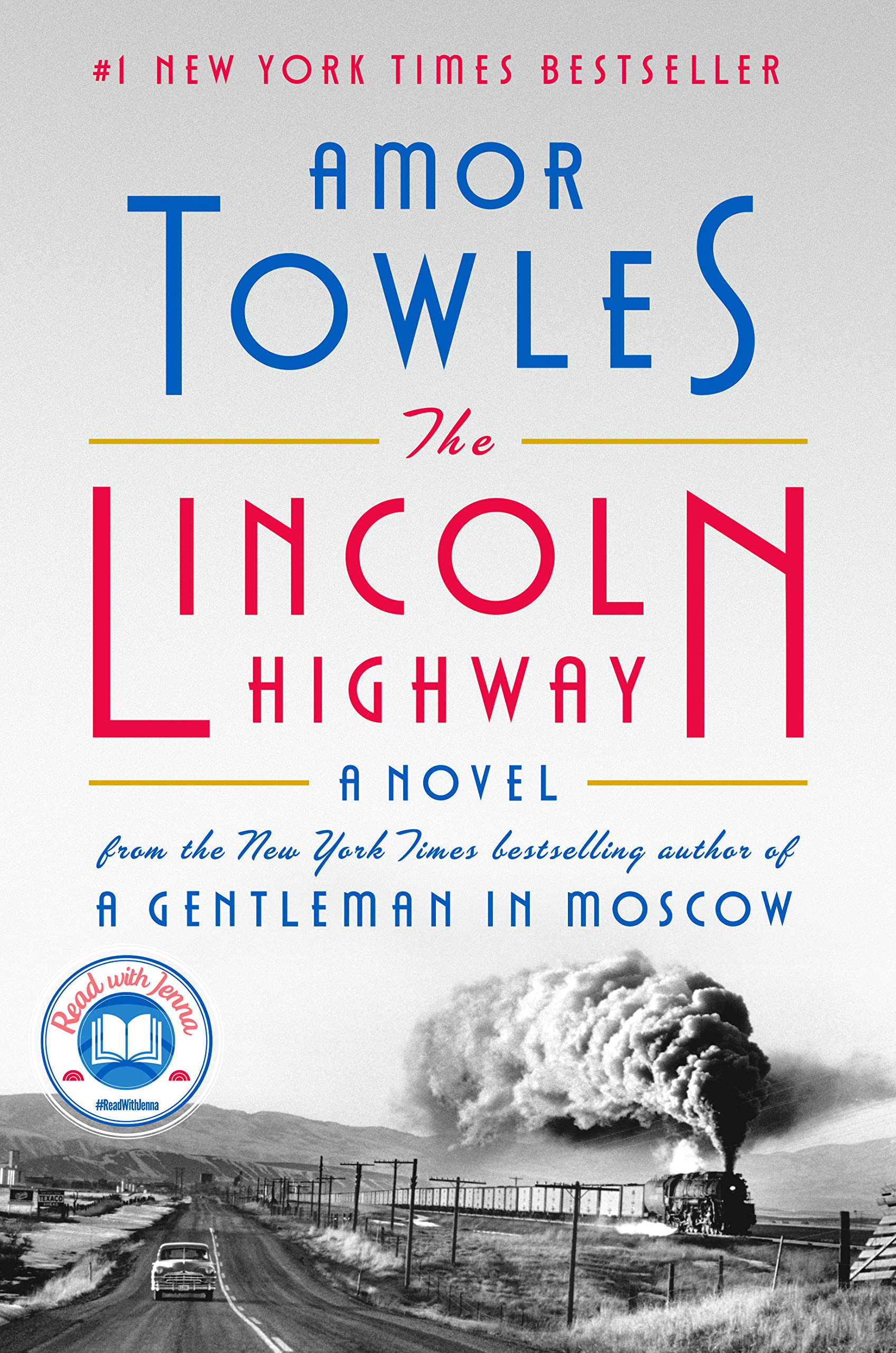 The Lincoln Highway by Amor Towles book cover