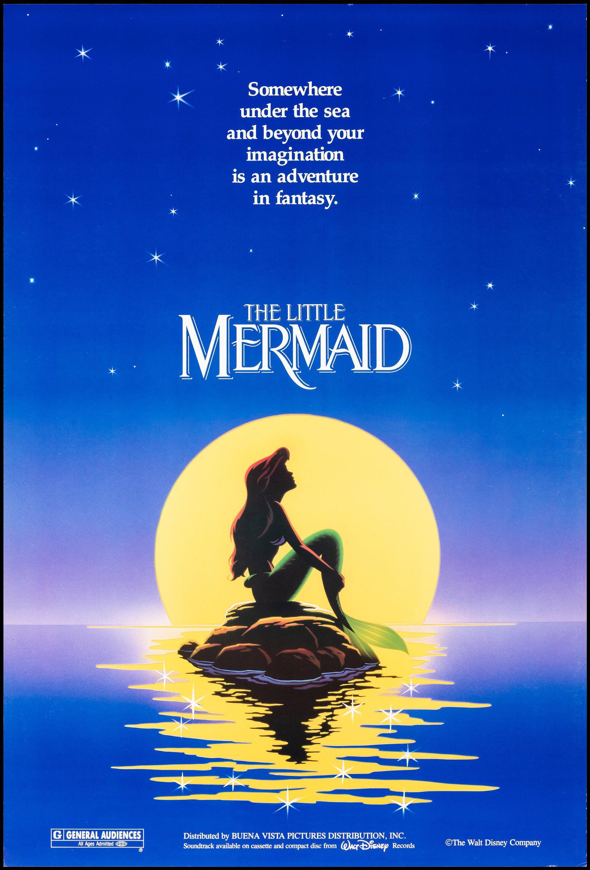 The Little Mermaid (animated) movie poster
