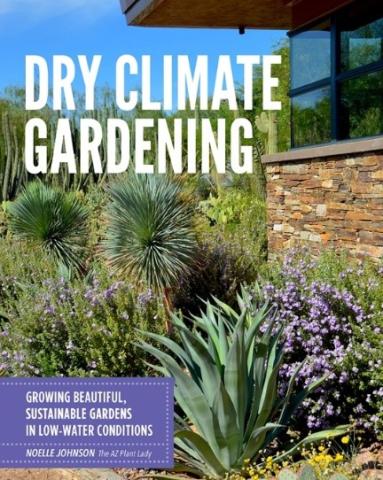 cover of gardening book with desert plants
