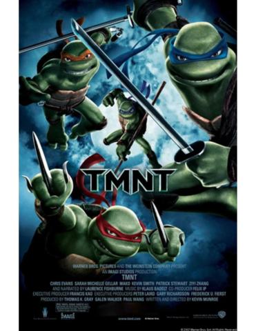 Teenage Mutant Ninja Turtles movie poster 2007