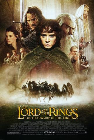 lord of the rings movie poster