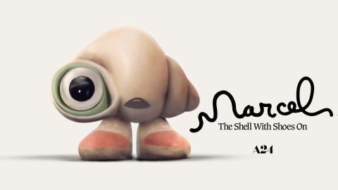 Marcel, the shell with shoes on, produced by A24 studios.