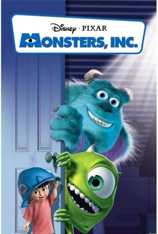 movie poster for Monsters, Inc. 