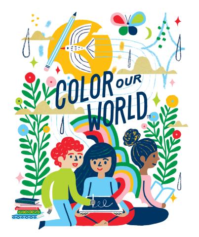 color our world slogan