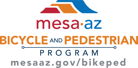 City of Mesa Bicycle and Pedestrian Program Logo