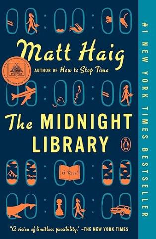 Book cover of Matt Haig's The Midnight Library
