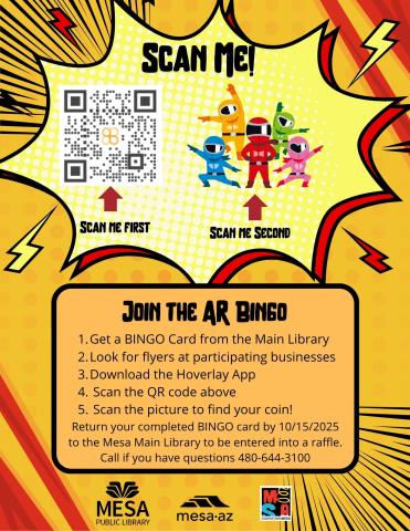 fandom bingo explanation flyer