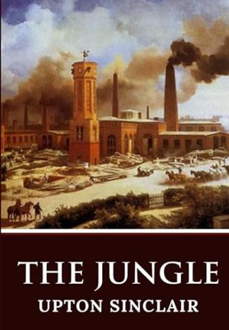 Book Cover of The Jungle by Upton Sinclair 
