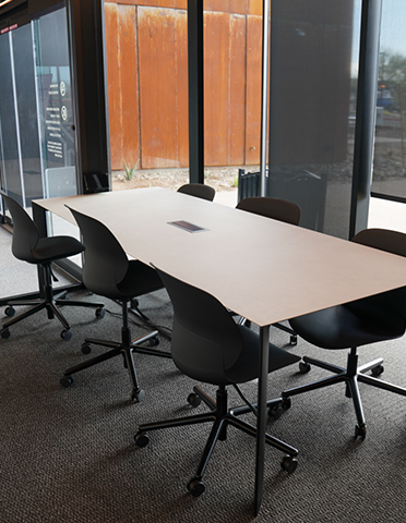 Large study room at Gateway Library