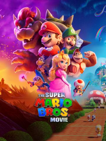 Movie Poster for The Super Mario Bros. Movie