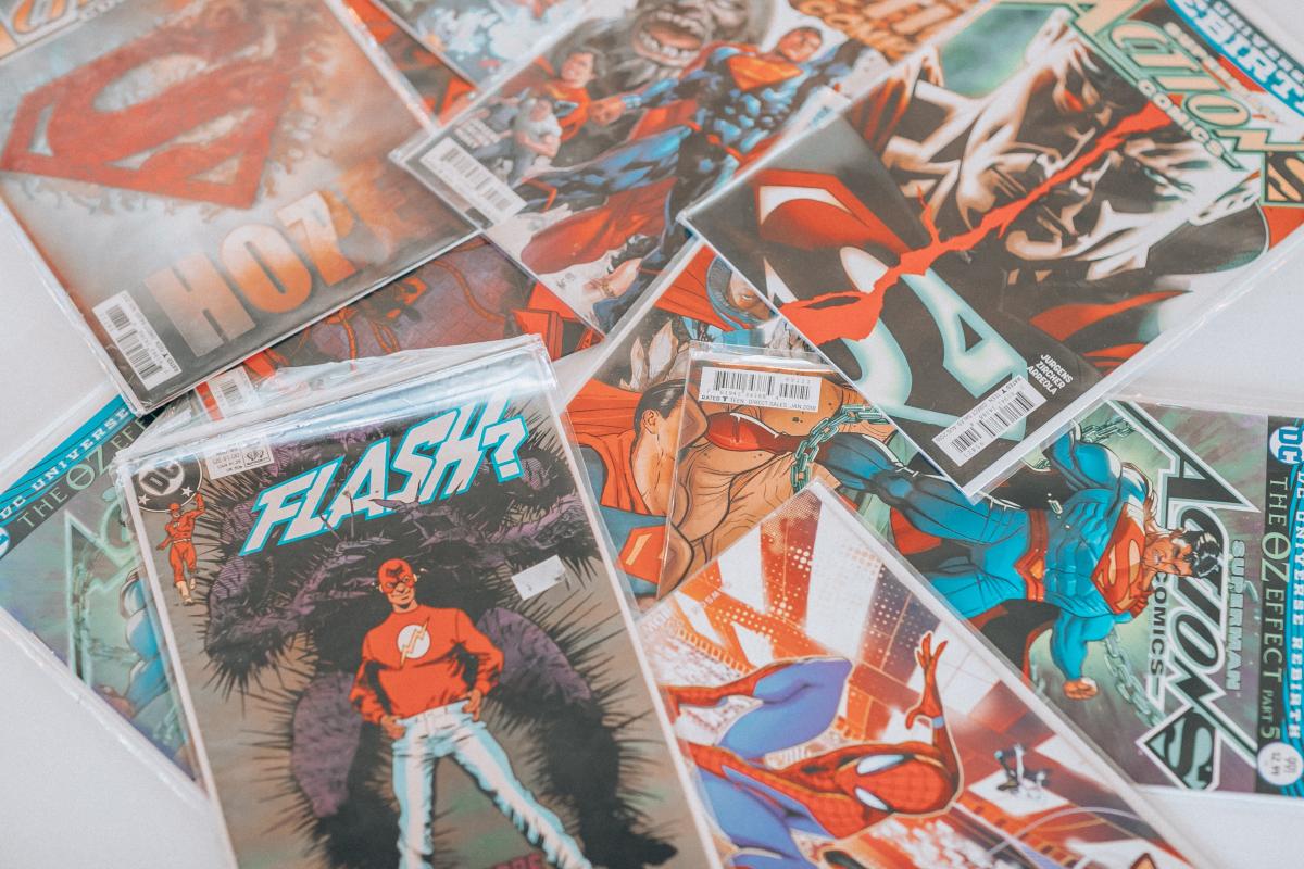 Comics Rule! Photo by Joel Muniz on Unsplash