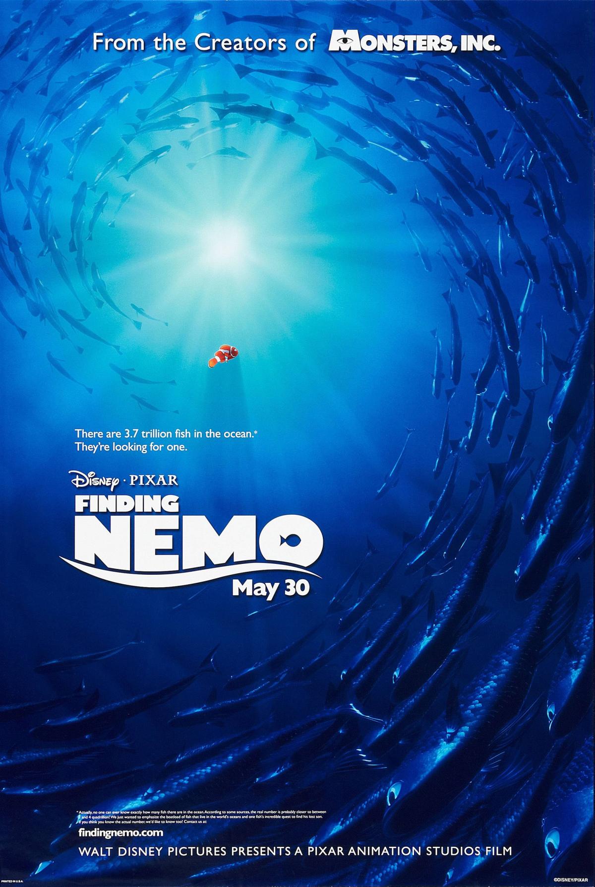 Finding Nemo movie poster