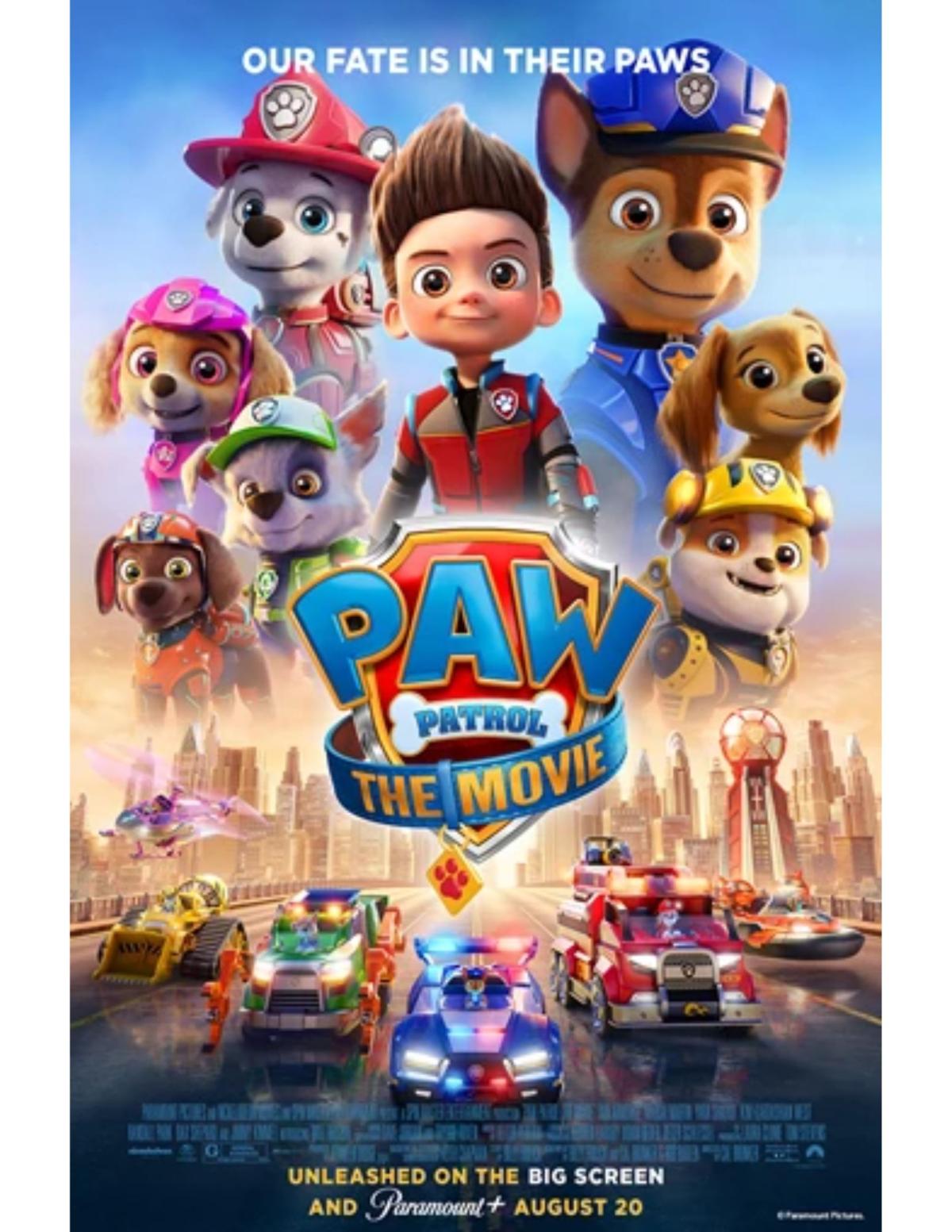 Paw Patrol: The Movie poster