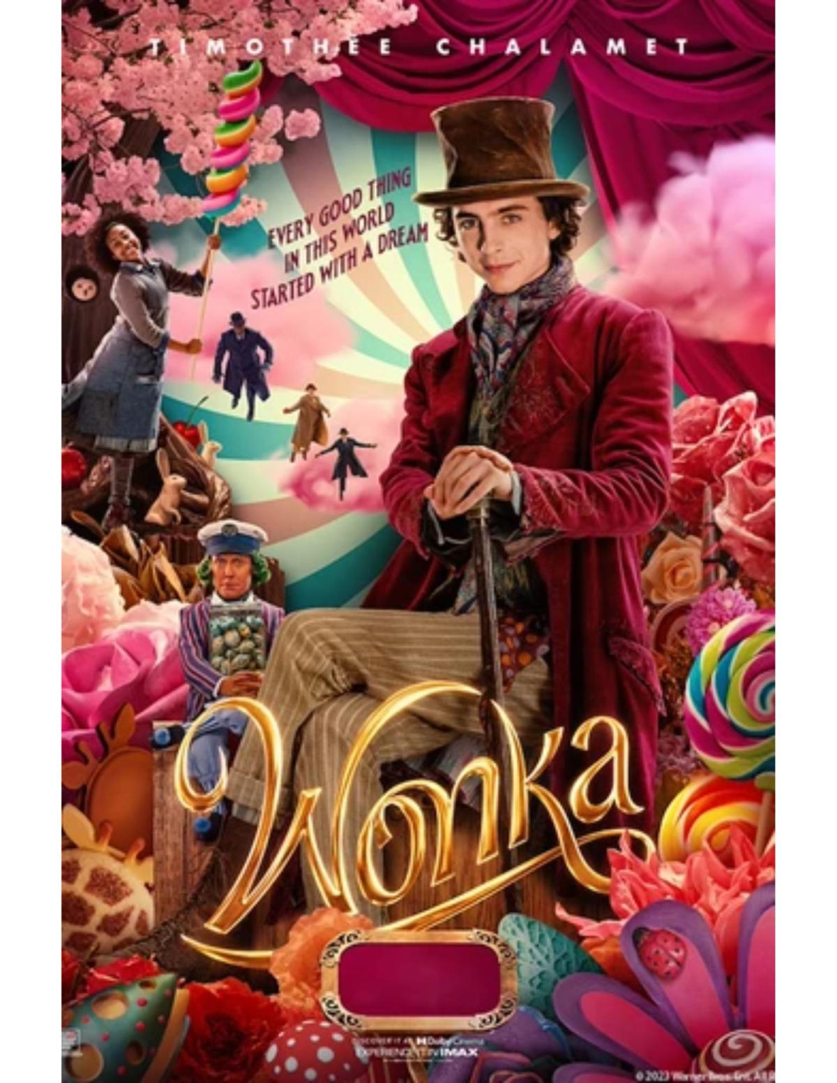 Wonka movie poster