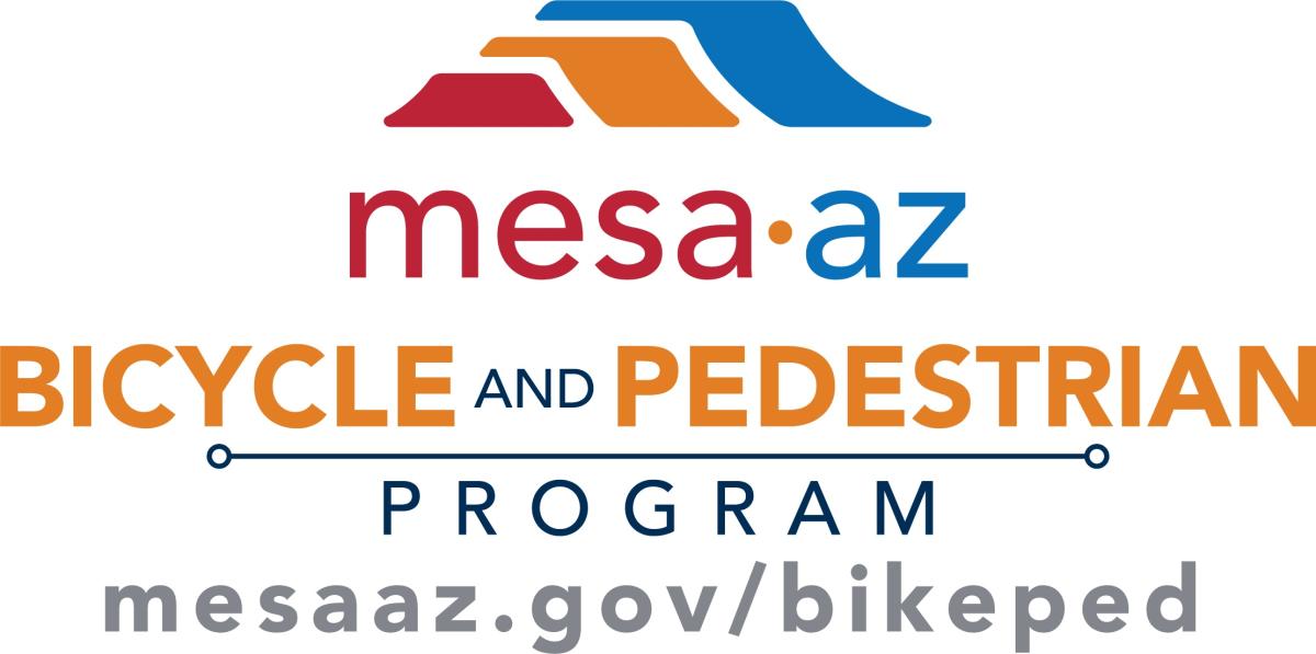 mesa bike and ped logo