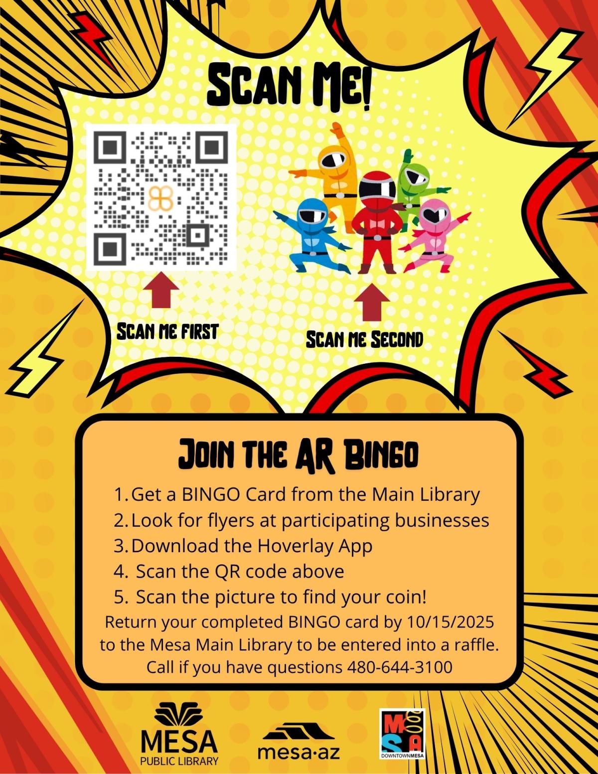 fandom bingo explanation flyer