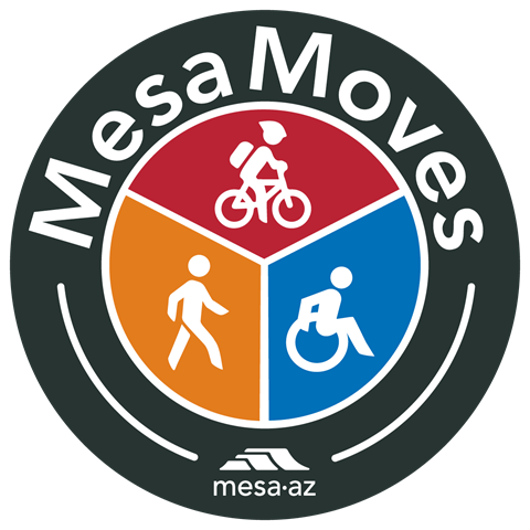 City of Mesa Mesa Moves Logo